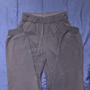 Lululemon black Adapted State Perforated High rise Jogger
